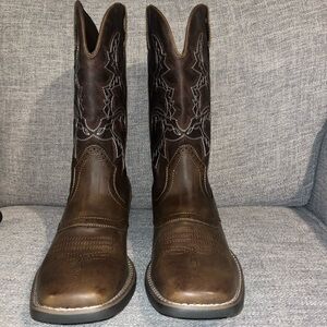 Stylish Brown Western Cowboy Boots